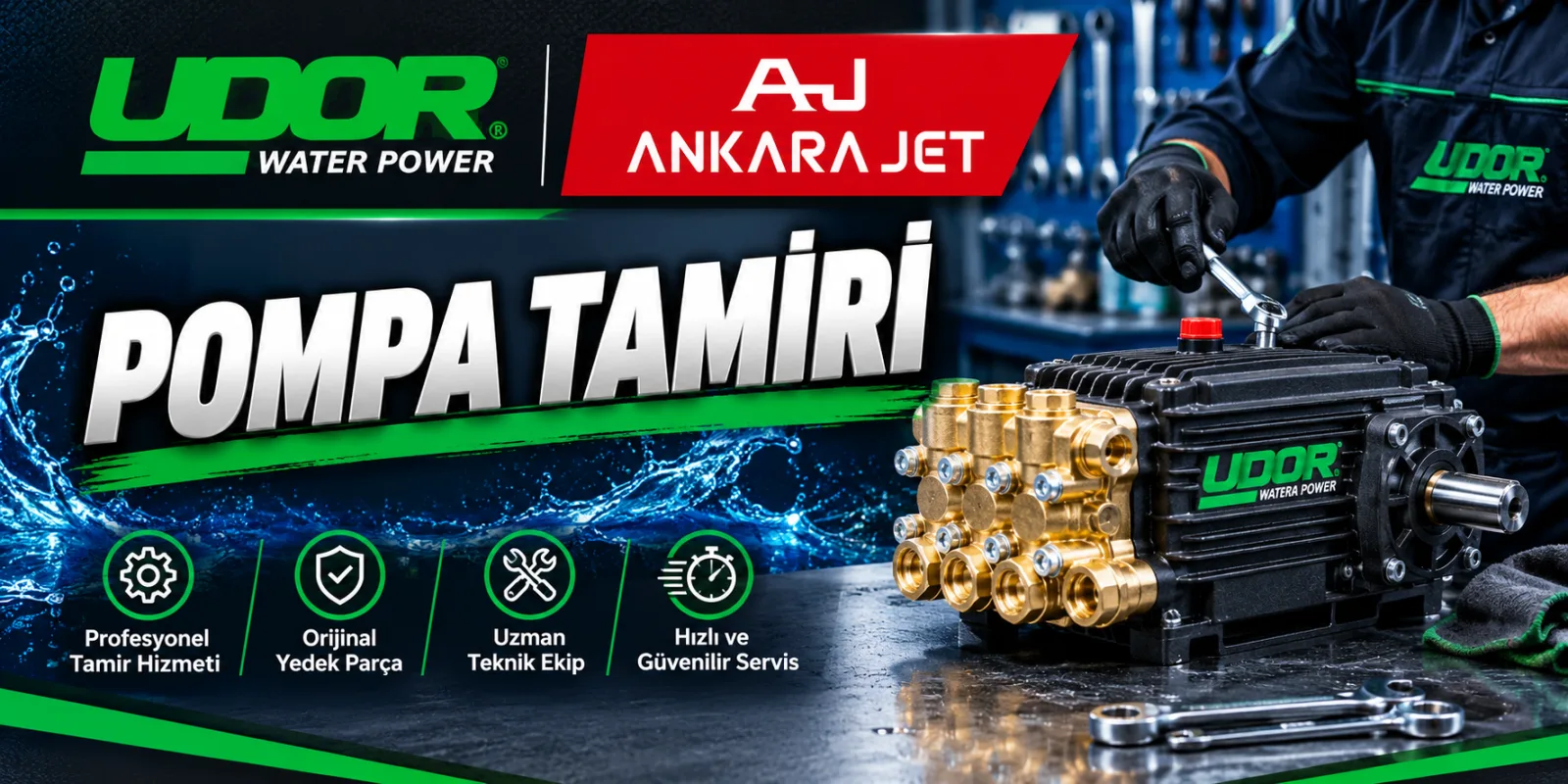 Udor Pompa Tamiri ve Bakım Onarım Servisi